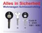 Preview: Wohnwagenschlüssel
